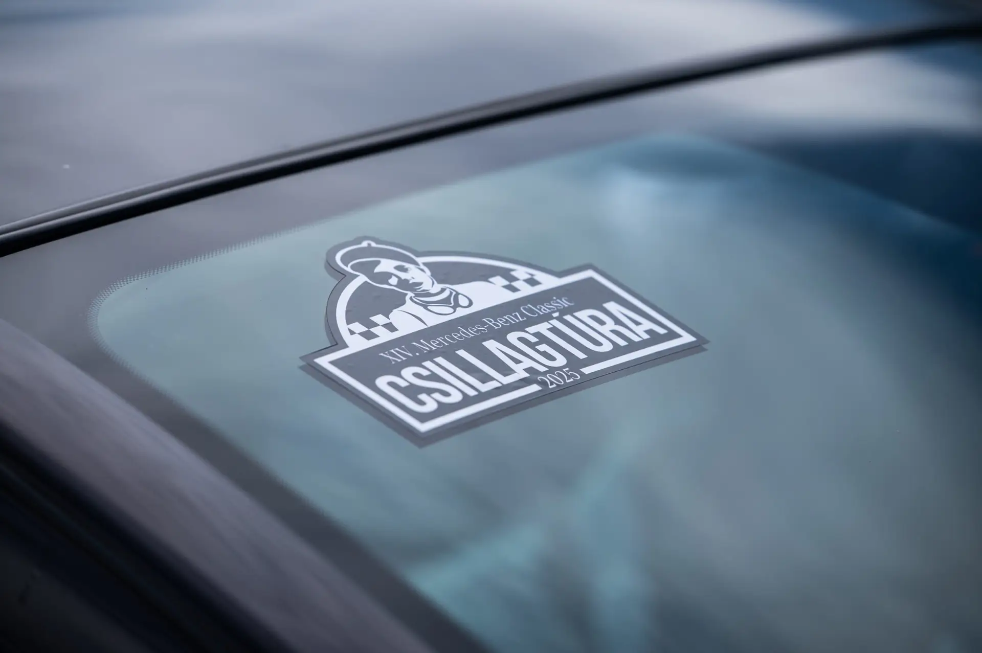 Mercedes-Benz classic car in the Star Rally