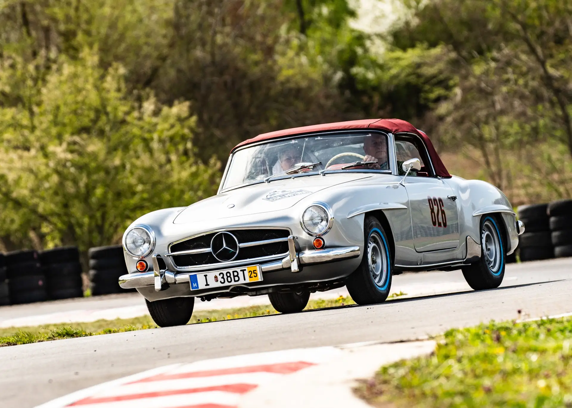 Scenic route of the Mercedes-Benz Star Rally